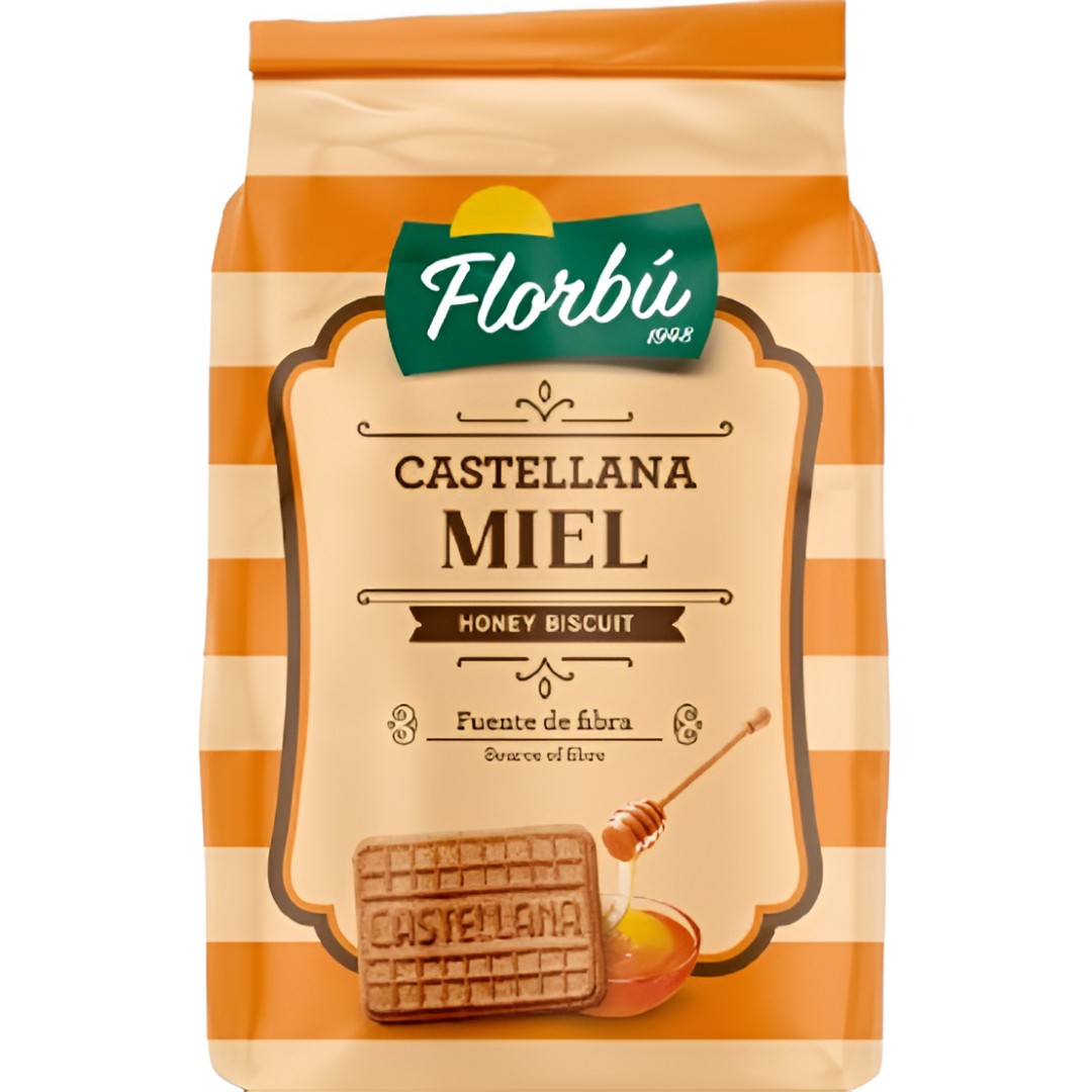 Galletas Castellana de Miel Florbú 150g - Tradición y Sabor | Oksuper