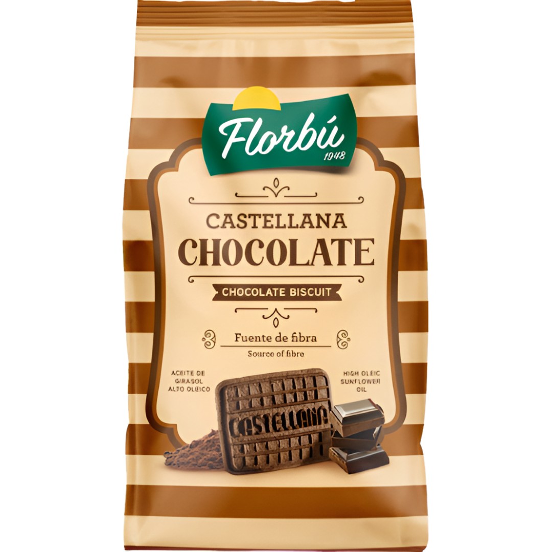 Galletas Castellana de Chocolate Florbú 150g - Deliciosas | Oksuper