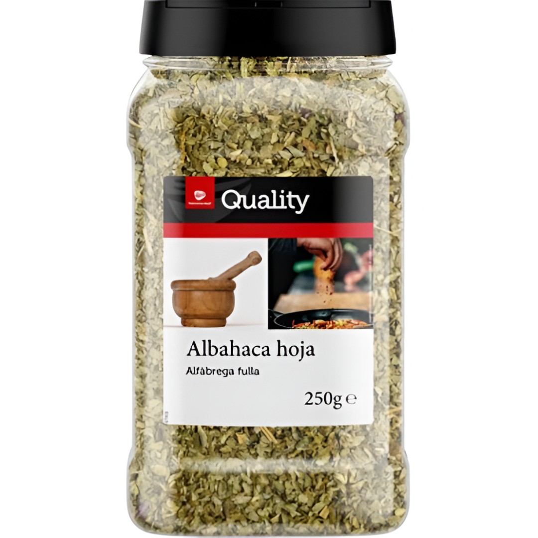 Hojas de Albahaca Quality 250g - Frescura y Aroma | Oksuper
