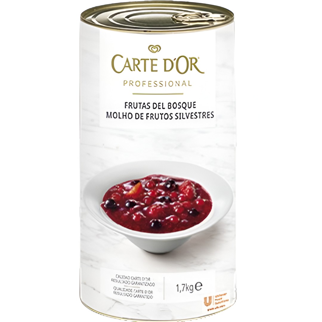 Frutas del Bosque en Almíbar Carte d'Or 1.7kg - Mejor Precio | Oksuper