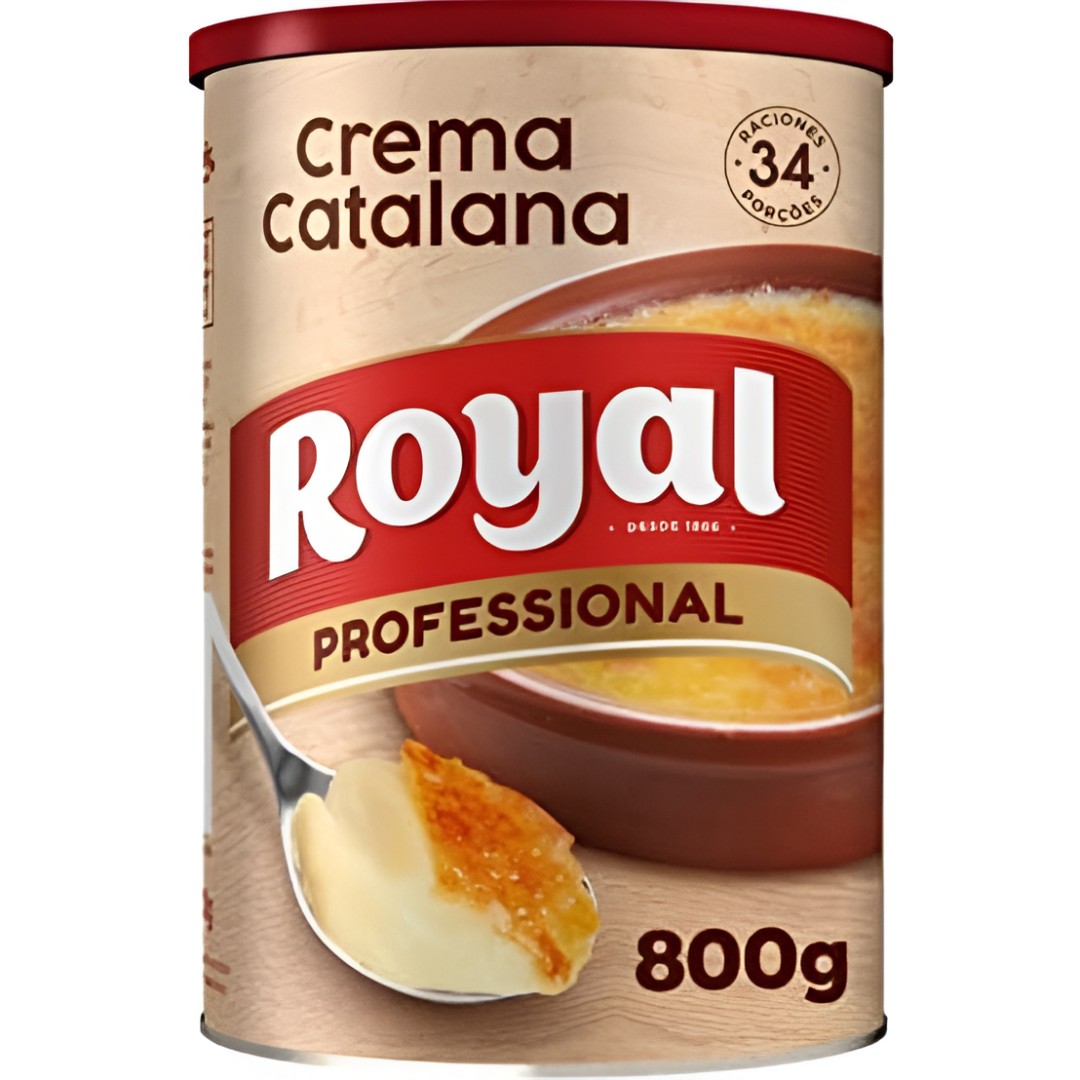 Crema Catalana Royal 800g - Postre Clásico y Delicioso | Oksuper