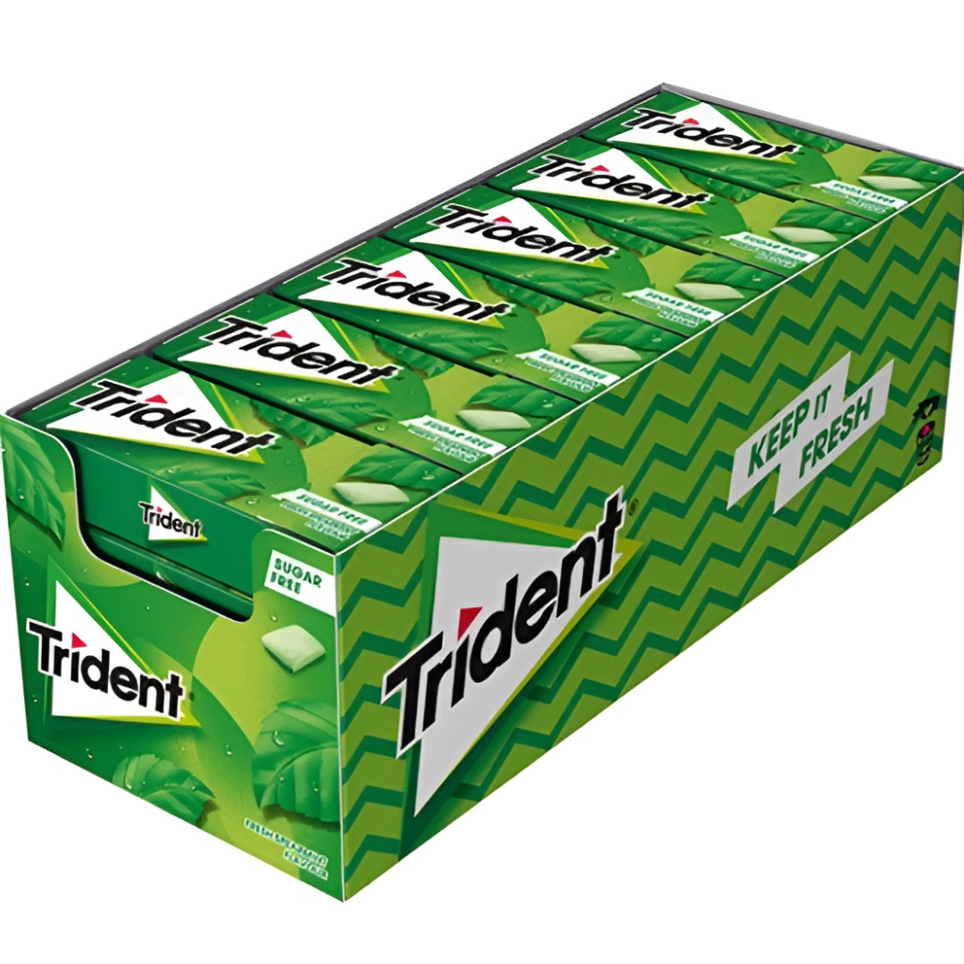 Obtén Trident gr hierbabuena 24u disponible ahora en OKSUPER.ES