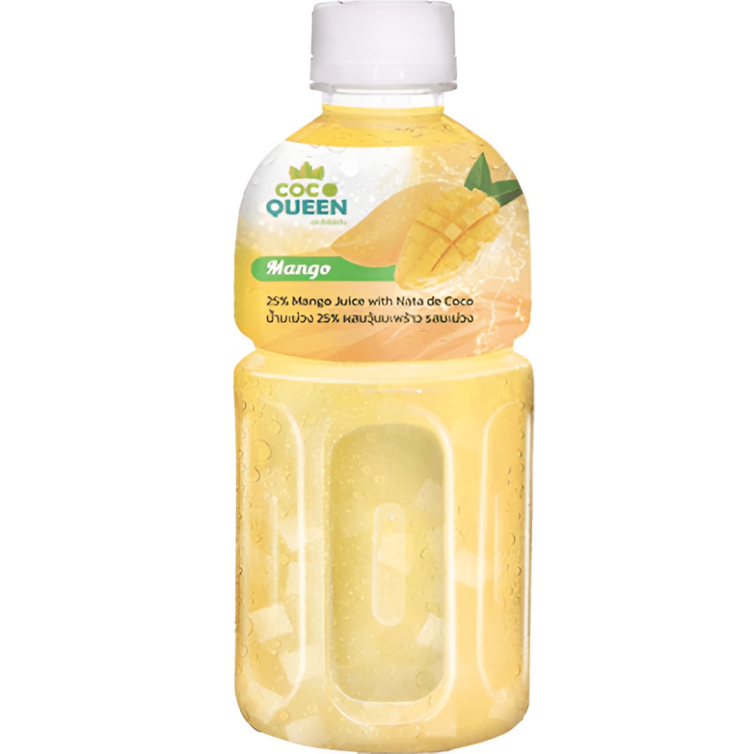 Jugo de Mango y Nata Coco Queen 320ml - Sabor Tropical | Oksuper