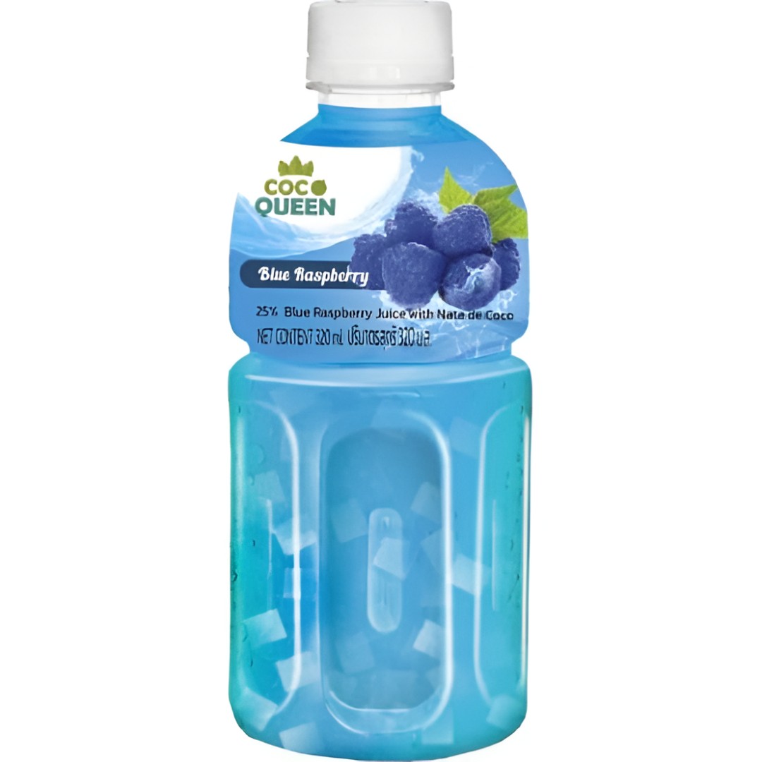 Jugo de Frambuesa Azul y Nata Coco Queen 320ml -  ¡Mmm! | Oksuper