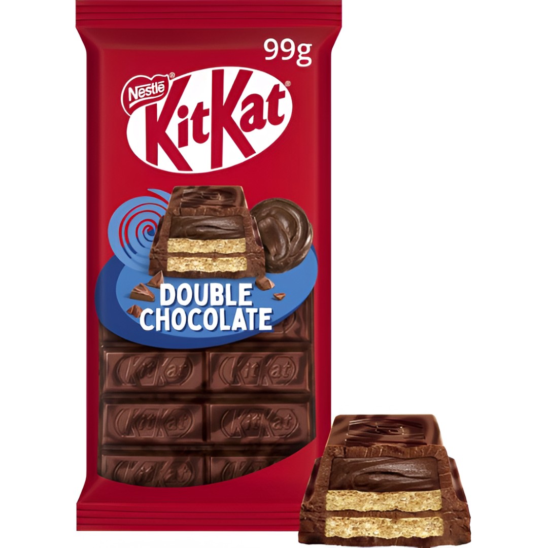 Barritas Kit Kat Doble Chocolate 99 g × 15u – Muy Crujientes | Oksuper