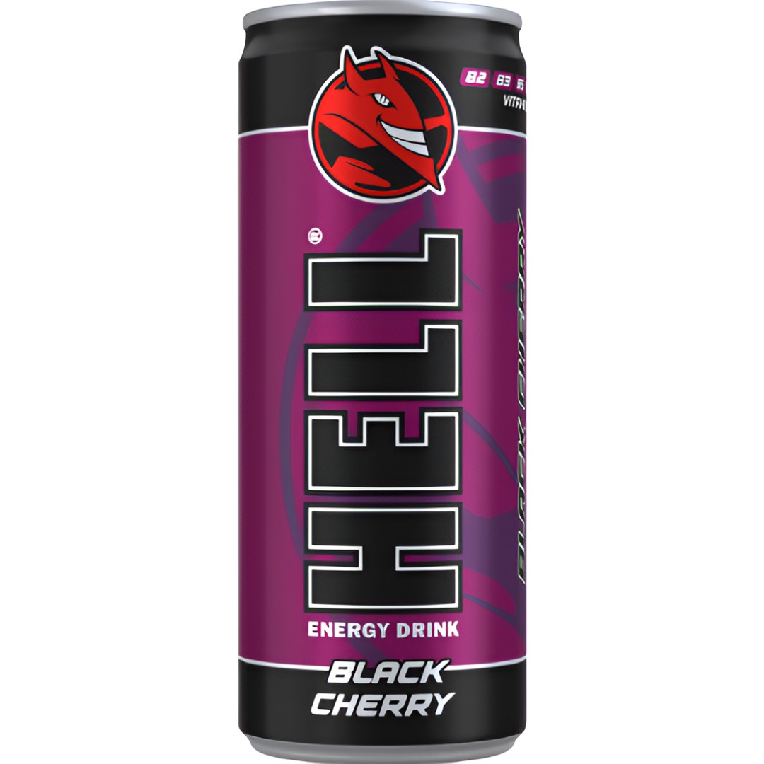 Bebida Energética Cereza Hell 250ml - Dulce y Estimulante | Oksuper