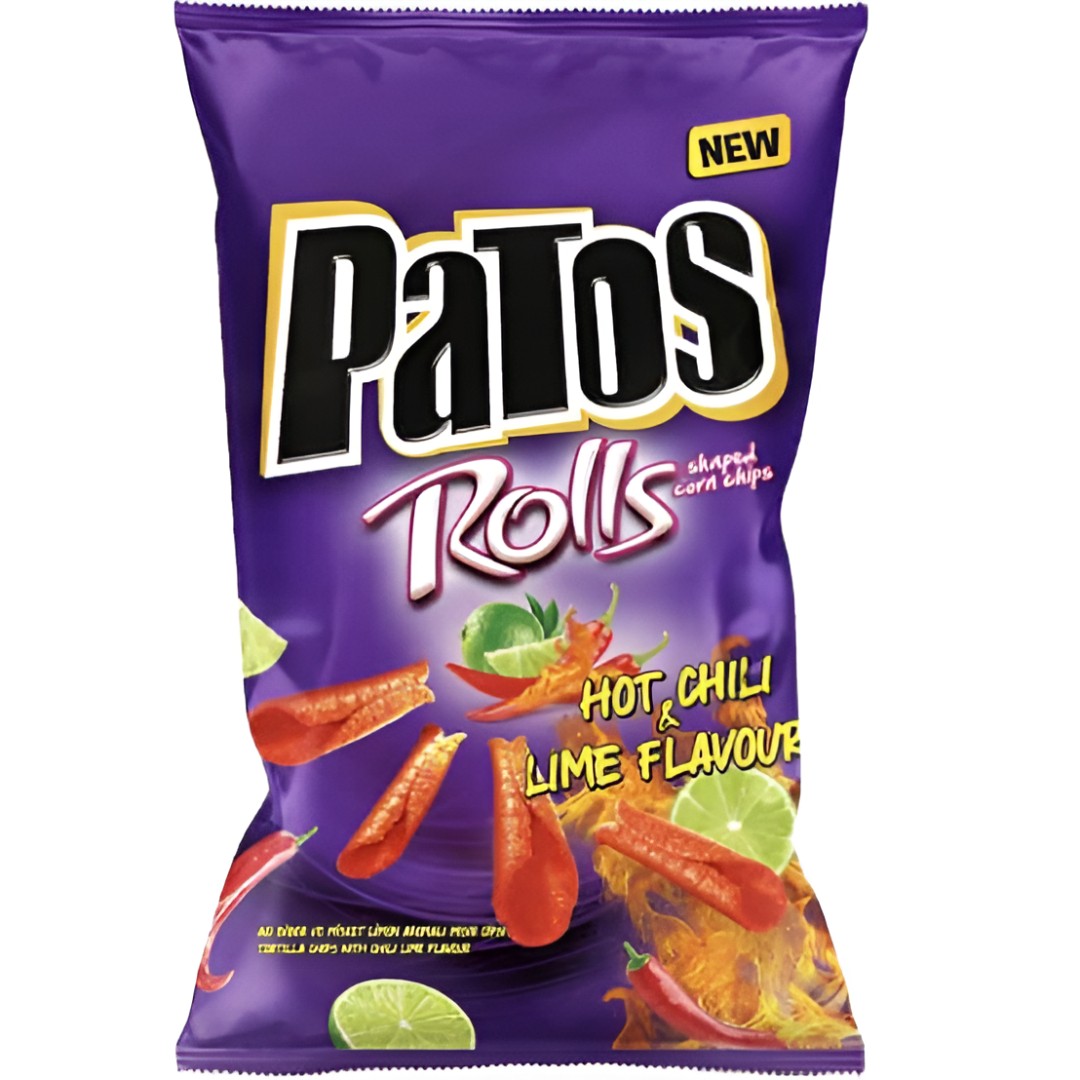 Chips Maíz Patos Chili-Lima 90g – Crujientes y Picantes | Oksuper