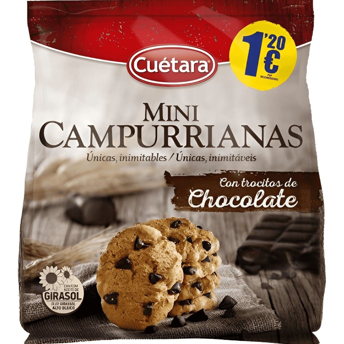 Galletas de Chocolate Mini Campurrianas 145g - ¡Mmmm! | Oksuper