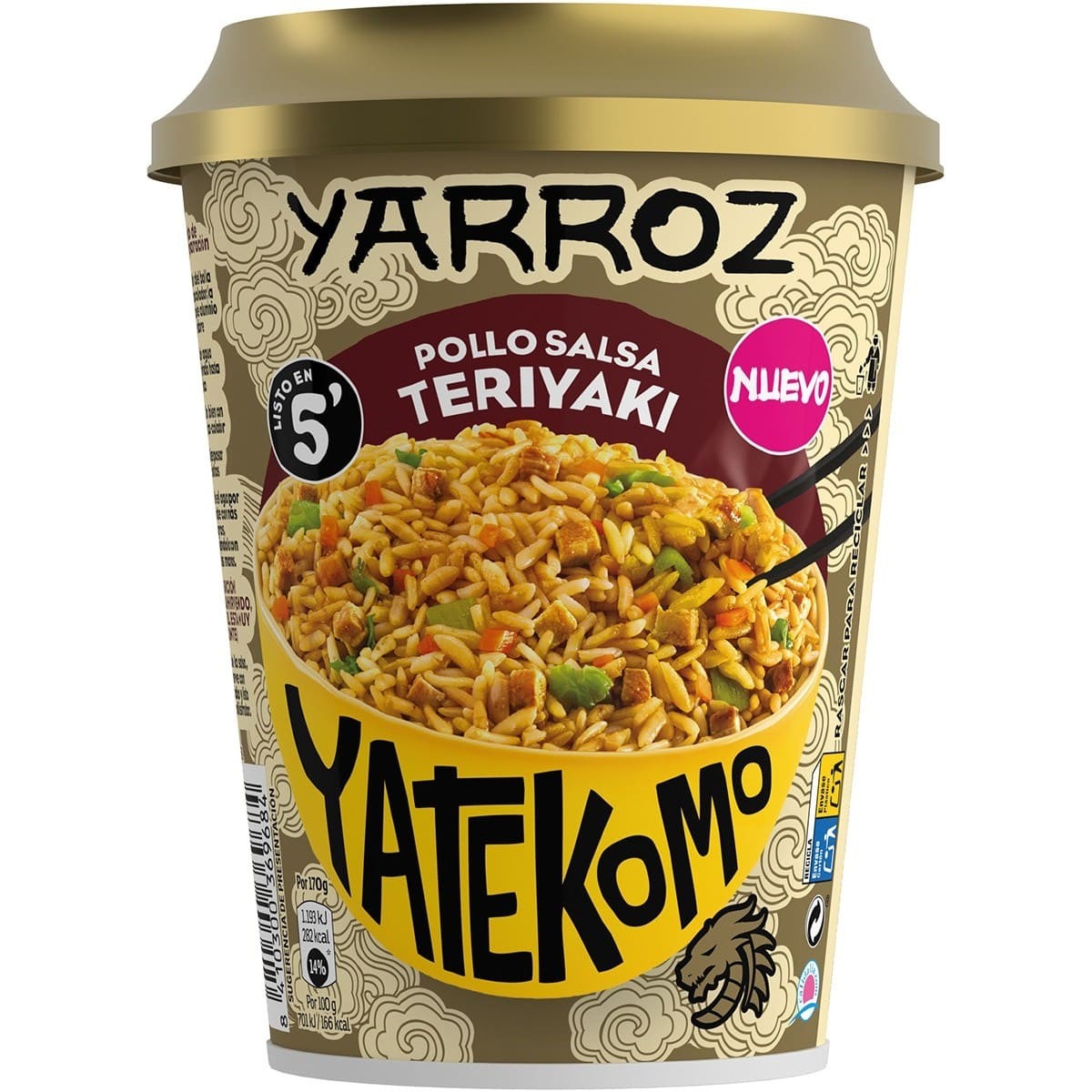 Arroz Instantáneo con Pollo Yarroz Cup 84g - Mejor Precio | Oksuper