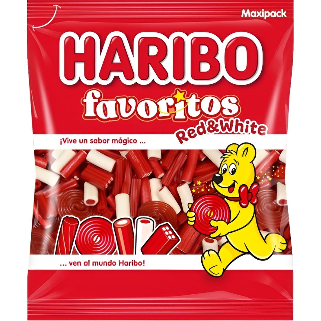 Gominolas Favoritos Red&White Haribo 90g - Sabores Frescos | Oksuper