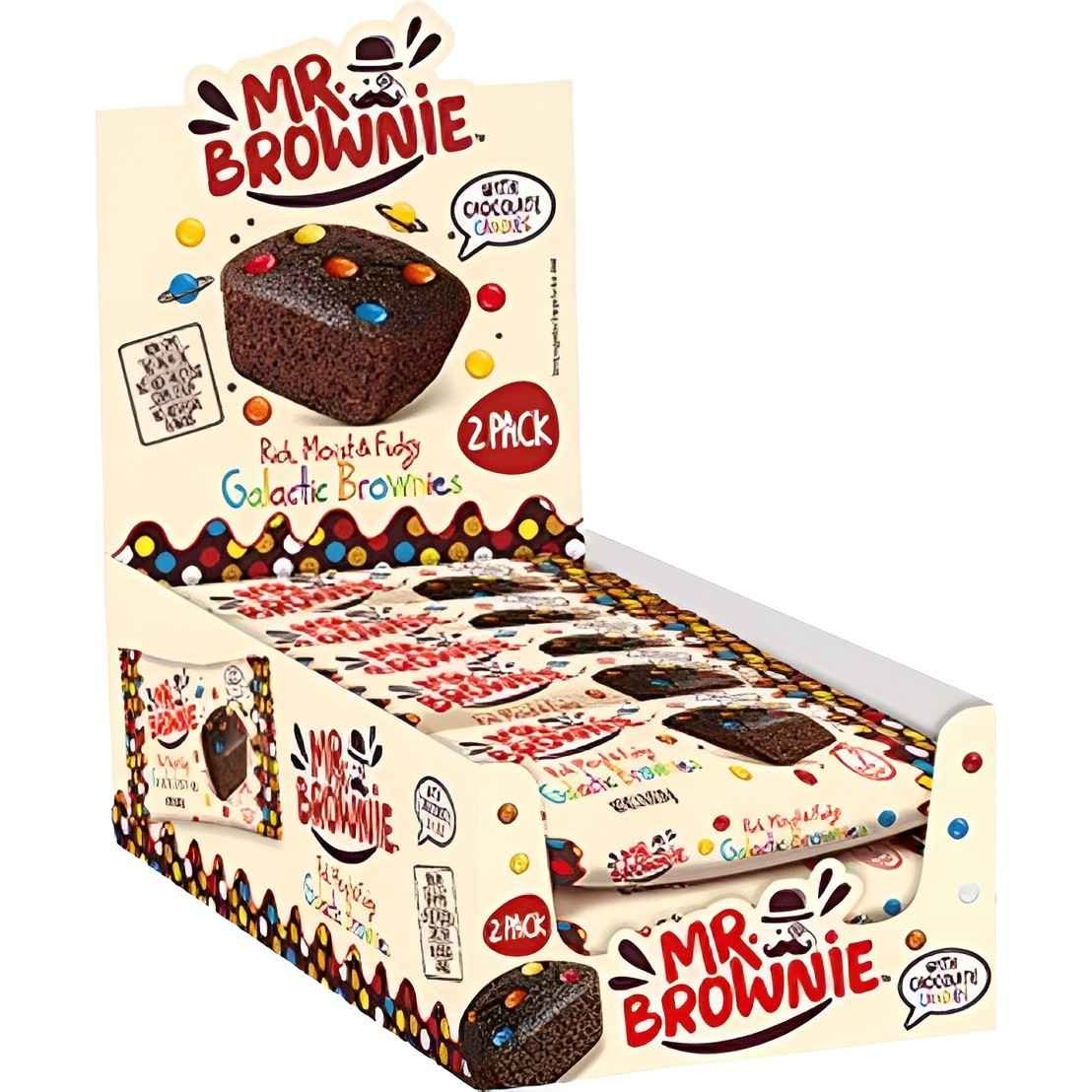 Brownies Galácticos Mr. Brownie 50g 12u - Mejor Precio | Oksuper