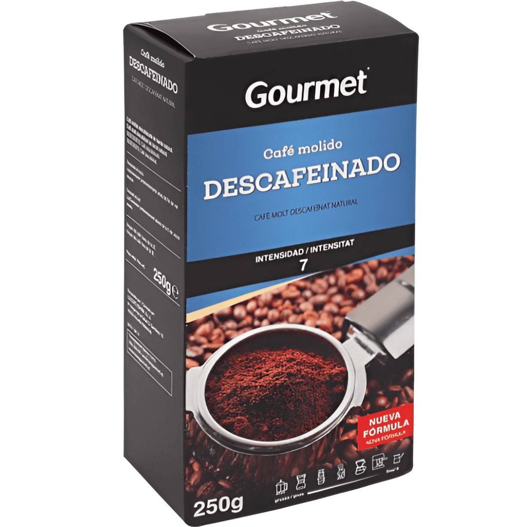 Café Molido Descafeinado Gourmet 250g – Suave y Aromático | Oksuper