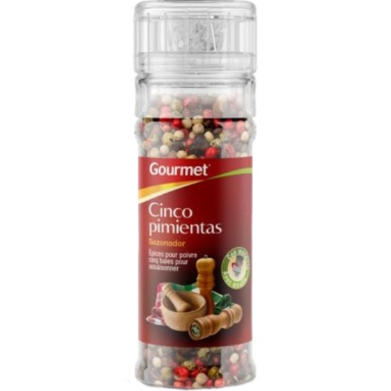 Cinco Pimientas Molidas Gourmet 40g - Toque Exótico | Oksuper