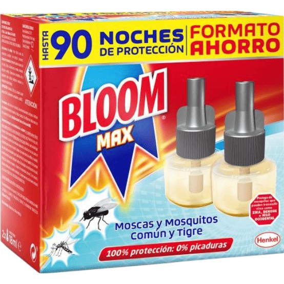 Insecticida Eléctrico con Recambio Bloom Max - Protección | Oksuper