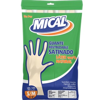 Guantes Reutilizables Satinados Mical Talla P-M - Cómodos | Oksuper