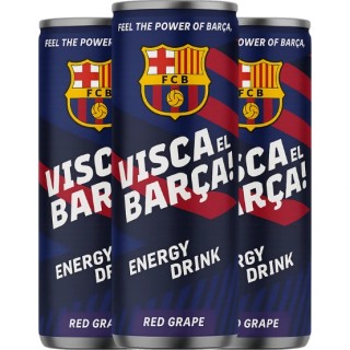 Bebida Energética Uva Roja Visca el Barça 250ml 8u - Frutal | Oksuper