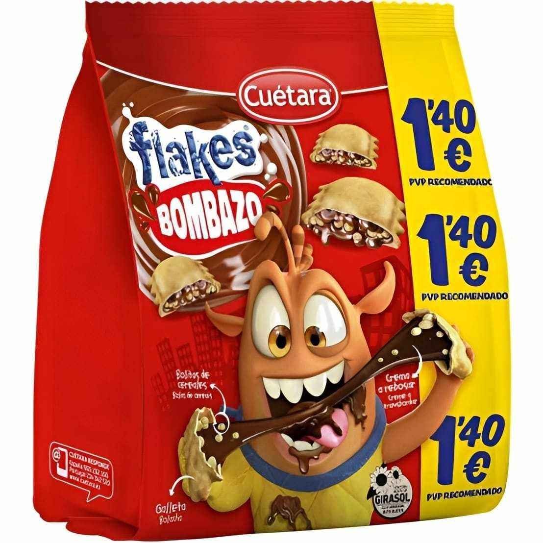 Cereales Bombazo Flakes 120g – Desayuno Crujiente | Oksuper