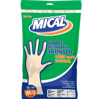 Guantes Reutilizables Satinados Mical Talla P-G - Cómodos | Oksuper
