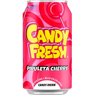 Refresco Sabor a Cereza Candy Fresh 33cl - ¡Mmmm! | Oksuper