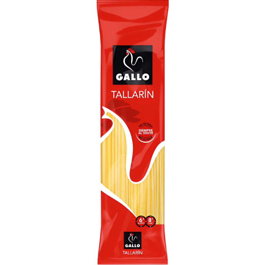 Pasta de Tallarín Gallo 450g - Clásica y Versátil | Oksuper