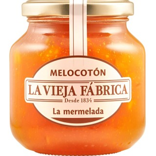 Mermelada de Melocotón La Vieja Fábrica 280g - 100% Natural | Oksuper