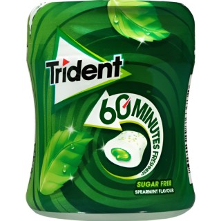 Chicles de Hierbabuena 60 Min Trident 31u - Frescor Duradero | Oksuper