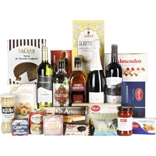 Lote navideño de lujo con whisky y ginebra premium – Sabor Supremo