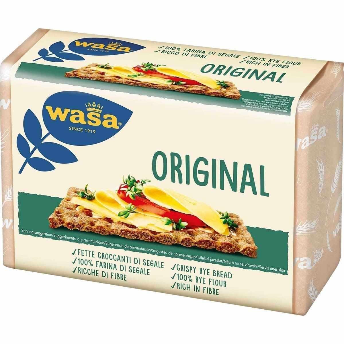 Wasa Pan Tostado Original 205g - Crujiente y Delicioso | Oksuper