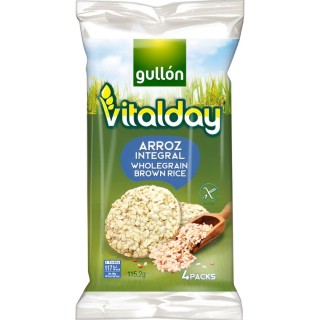 Tortitas de Arroz Vitalday 115.2g - Ligeras y Crujientes | Oksuper