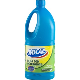 Lejía con Detergente Mical 2L | Envío 24h