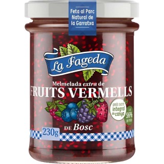 Mermelada La Fageda Frutos Rojos 230g | Envío 24h